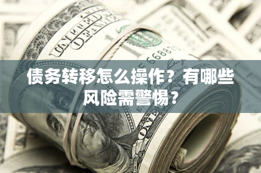 武汉债务转移怎么操作？有哪些风险需警惕？
