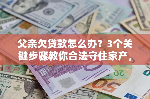 武汉父亲欠贷款怎么办？3个关键步骤教你合法守住家产，别再傻傻替还了！
