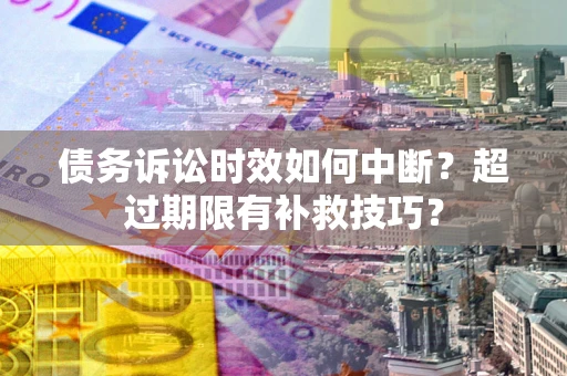 武汉债务诉讼时效如何中断？超过期限有补救技巧？