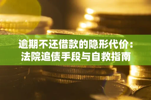 武汉逾期不还借款的隐形代价：法院追债手段与自救指南
